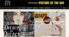 Desktop Screenshot of creativemanila.com