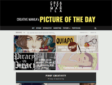 Tablet Screenshot of creativemanila.com